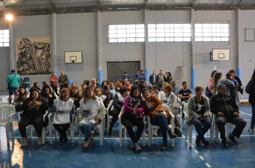 Acto encabezado por el intendente Cagliardi.