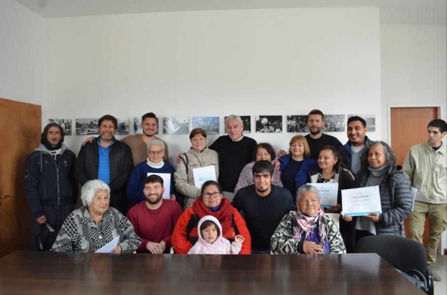 Acto en Intendencia.