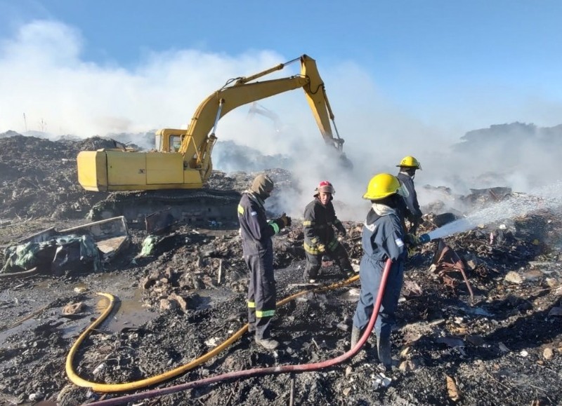 Incendio del fin de semana.