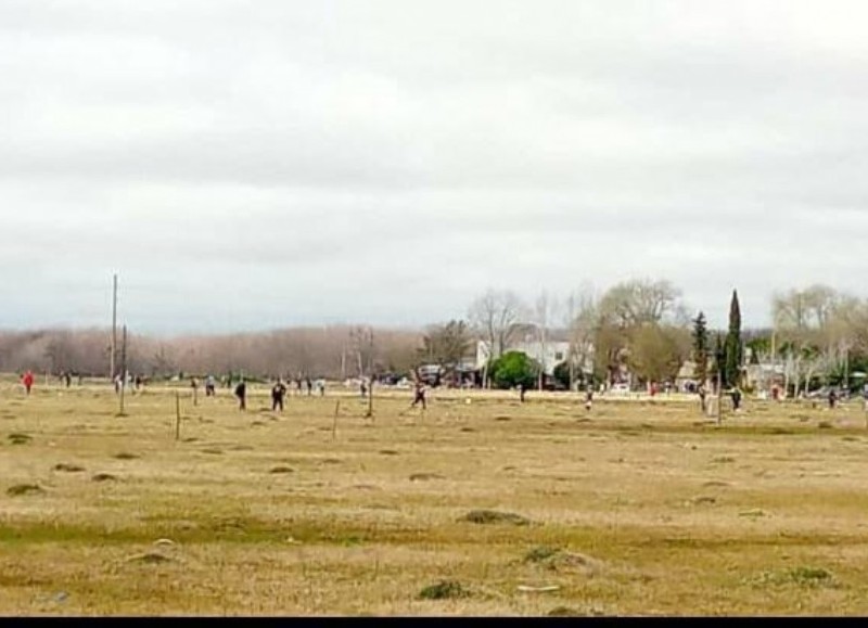 Clima tenso en la jornada del domingo.