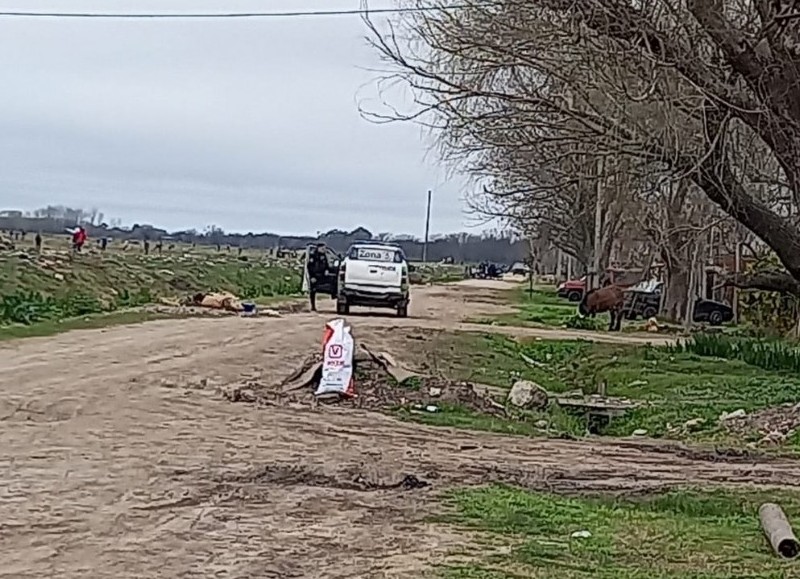 Intervención policial.