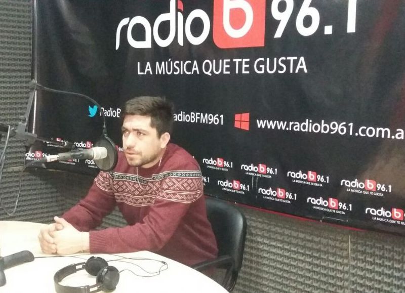 Jonathan Barros, en diálogo con 'BerissoCiudad en Radio'.