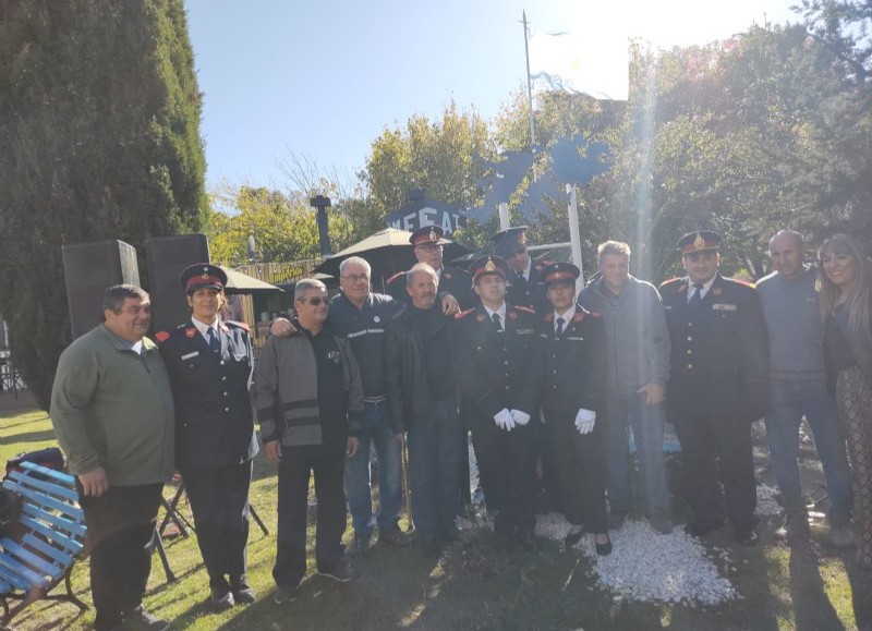 Emotiva ceremonia en el Parque Cívico.