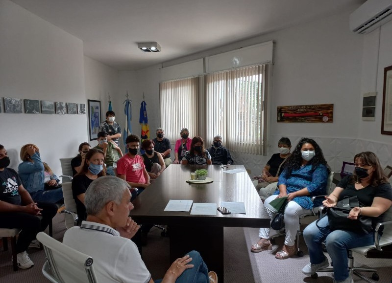 La reunión tuvo lugar el sábado.