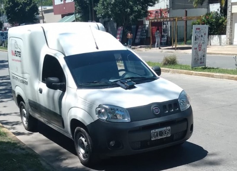 La camioneta en cuestión.