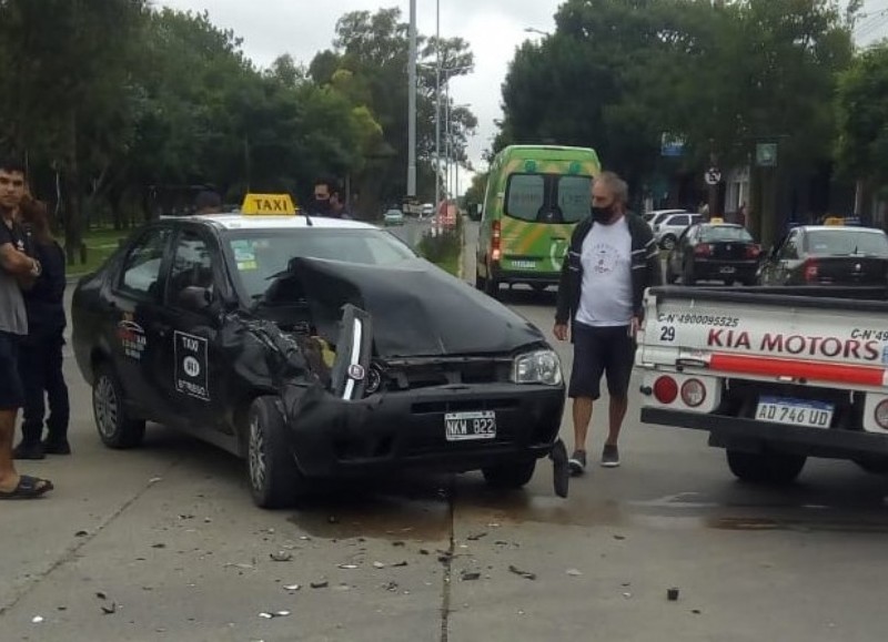 Intervino personal policial y del SAME.