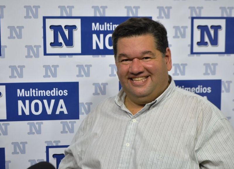 Jorge Nedela, intendente de Berisso. (Fotos: Isabel Marín - NOVA)