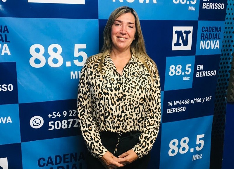 La directora de Atención Primaria, María Laura Cabrera.