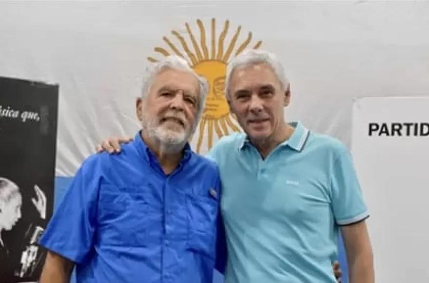 Julio De Vido y Fabián Cagliardi.