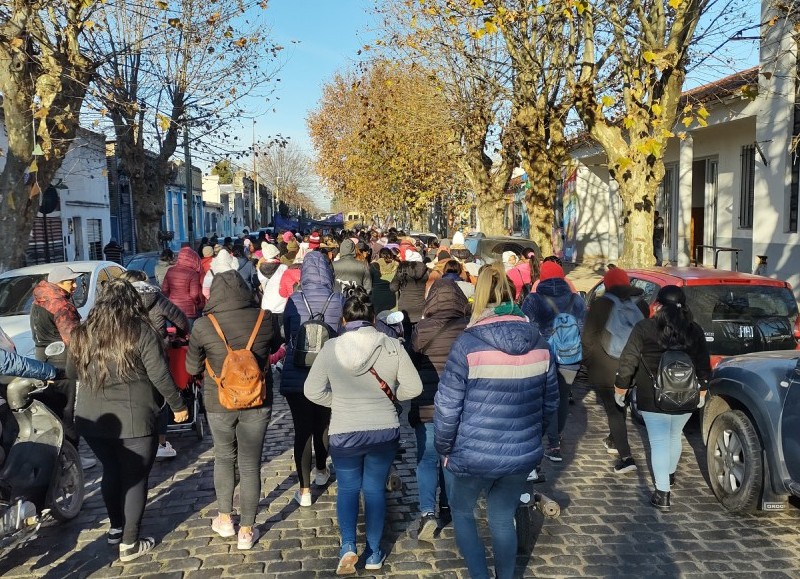 Postal de la manifestación de este viernes.