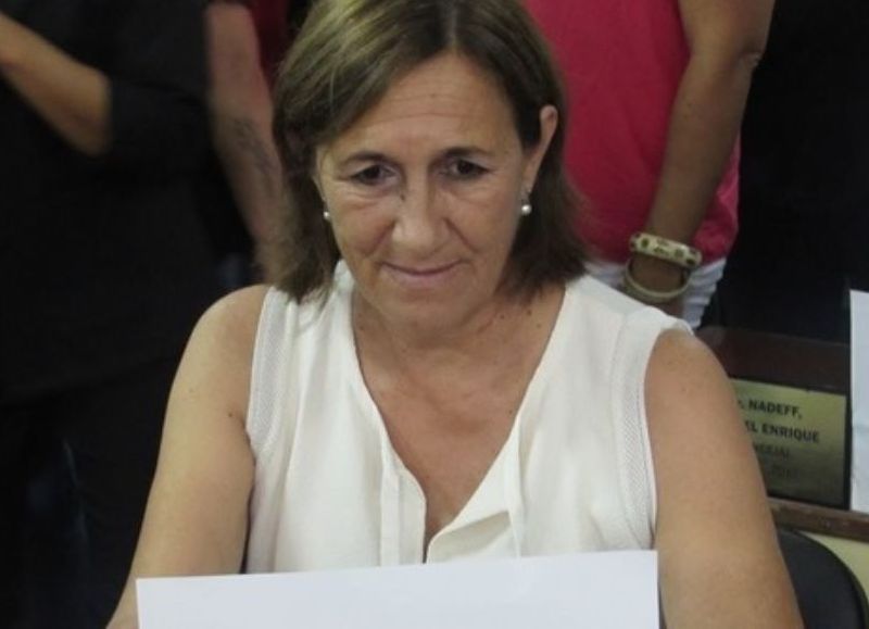 Adriana González, concejal del FpV.