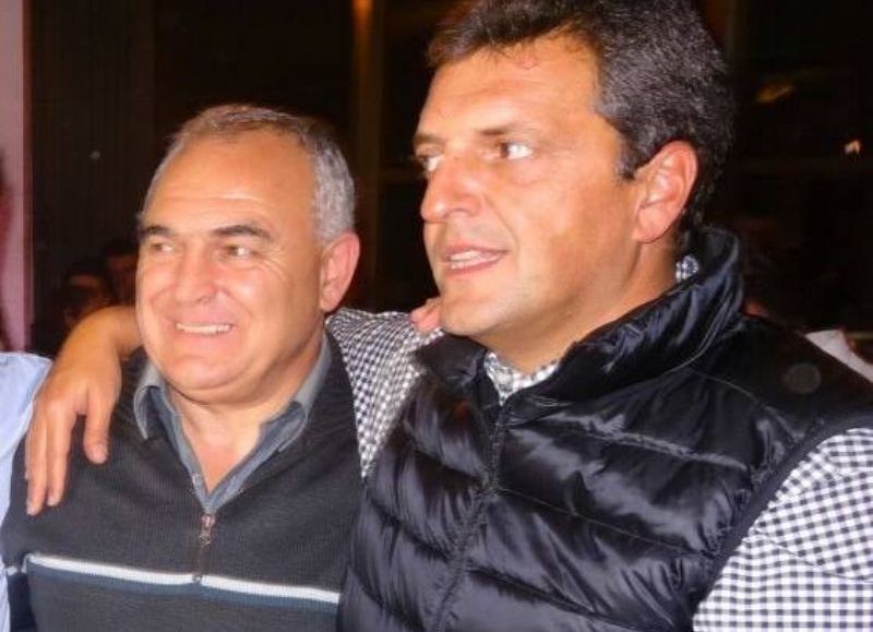 Ángel Celi y Sergio Massa.