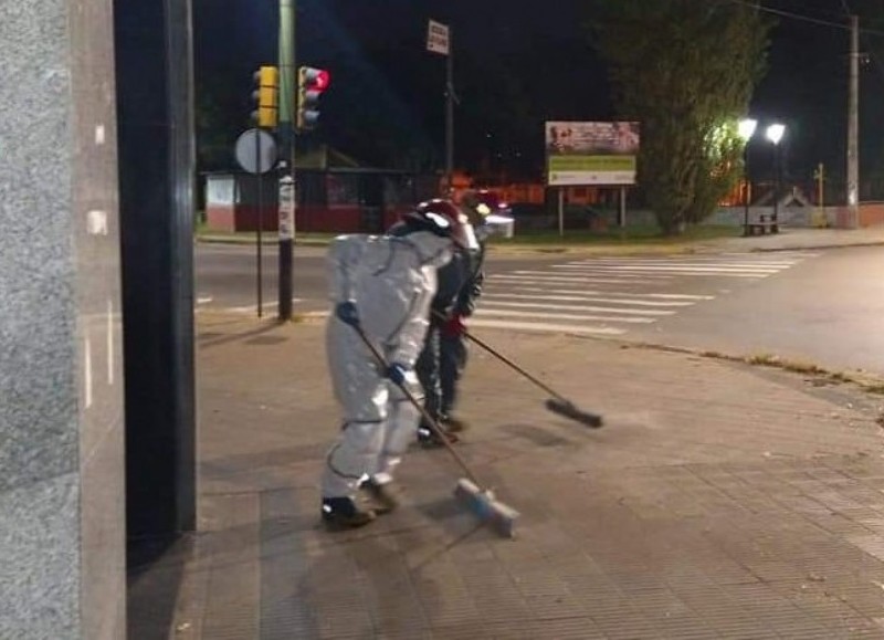 Intervención nocturna.