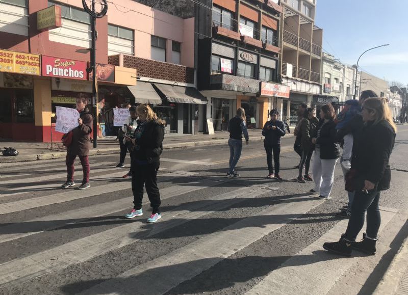 Manifestación que se repetirá el jueves.