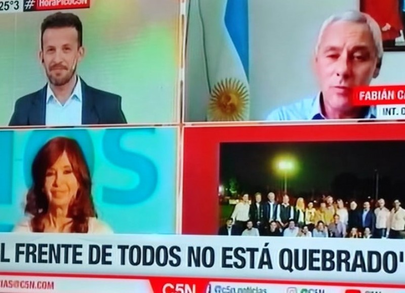 El intendente habló en un medio nacional.