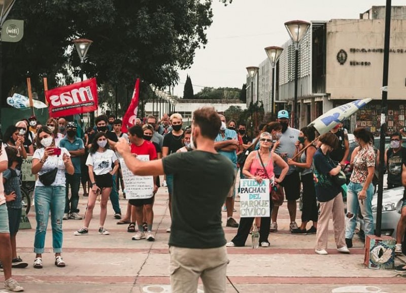 Hubo varias manifestaciones vecinales.