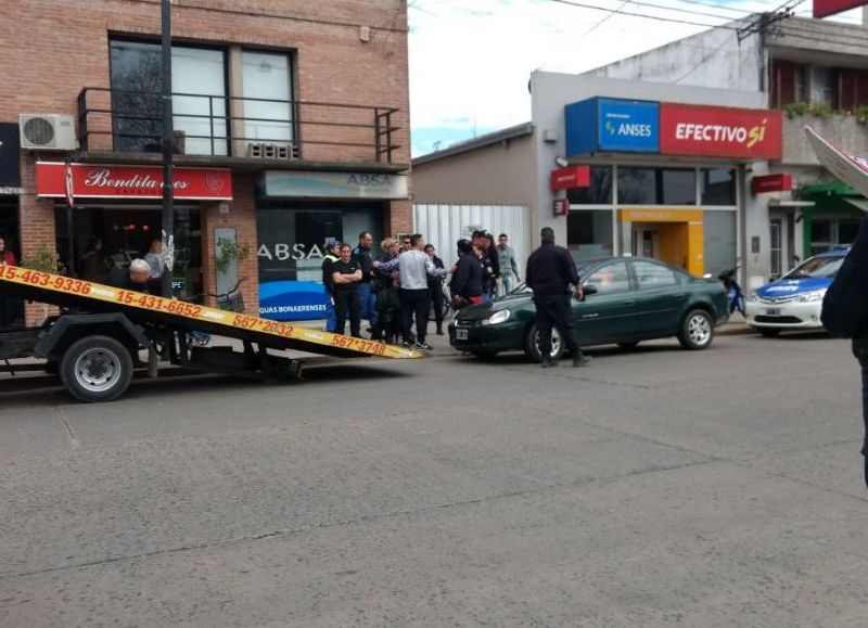 Se procedió al secuestro del automóvil.