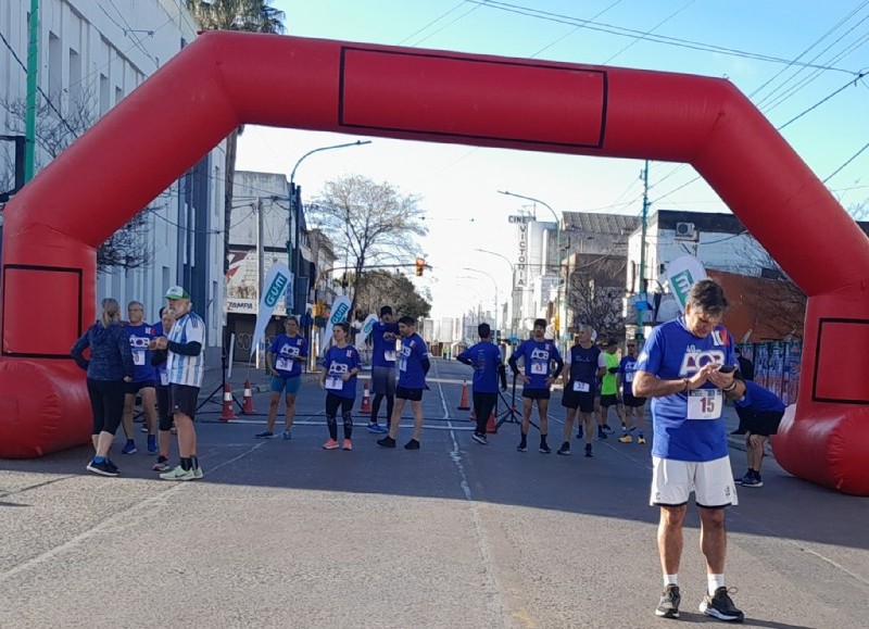 Hubo una competencia de 10 kilómetros y otra participativa de 3 kilómetros.