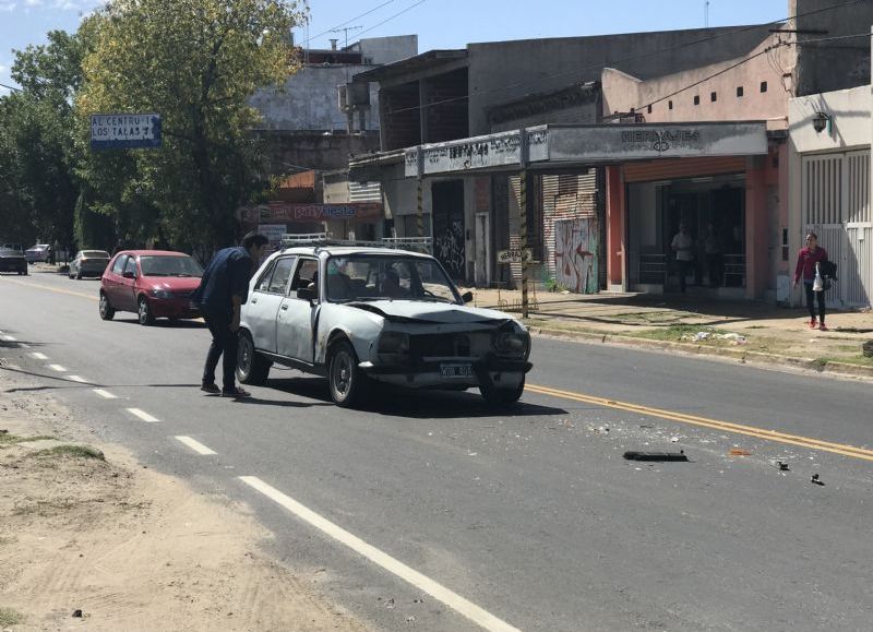 Una mujer resultó herida.