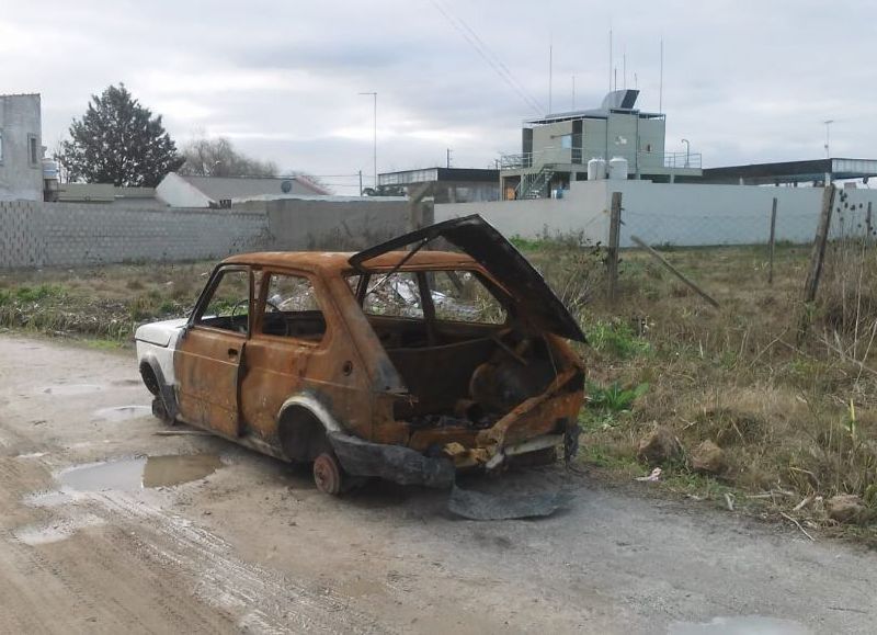 Chatarra en 161 entre 18 y 19.