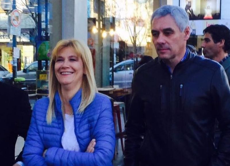 Verónica Magario y Fabián Cagliardi.