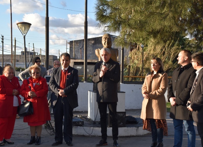 Un pasaje de la ceremonia realizada en 122 y 66.