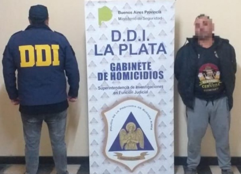 La aprehensión del homicida.