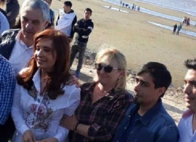 Reciente visita de Cristina Fernández de Kirchner a Ensenada.