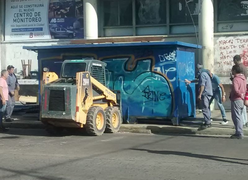 La interrupción al tránsito se extendió por espacio de una hora.