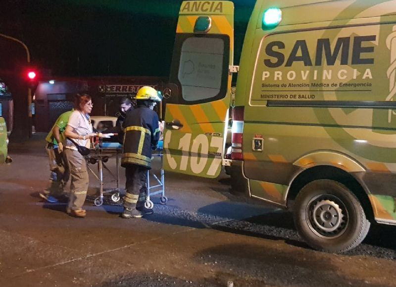 Una persona atrapada debió ser rescatada por Bomberos