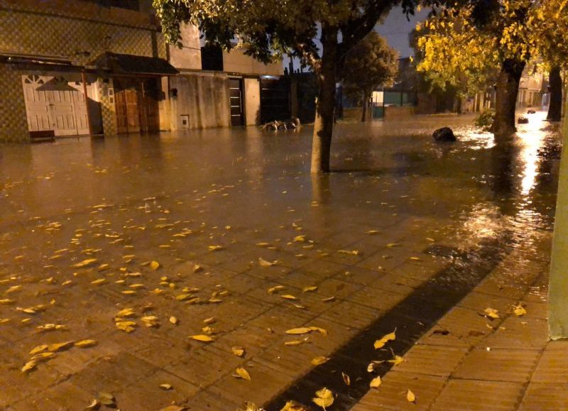 Las lluvias no dieron tregua.