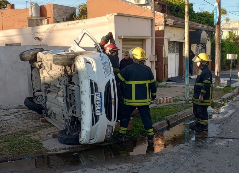 Expeditiva intervención de los rescatistas.