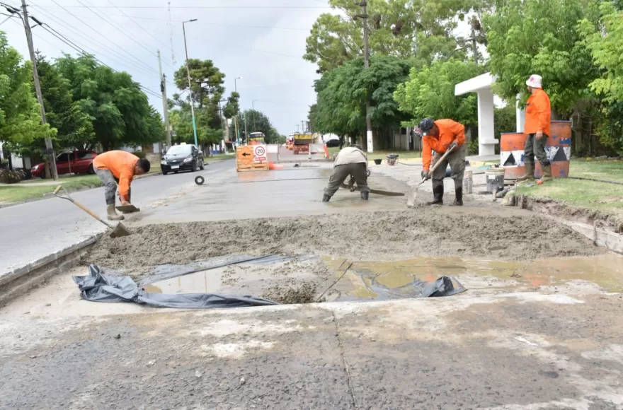 Intervención entre las calles 43 y 45.