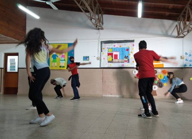 Participó toda la comunidad educativa.