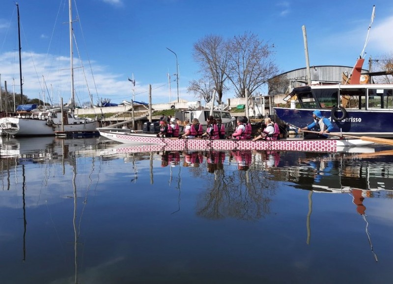 Travesía en kayak.