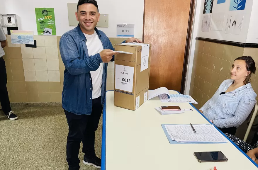 Matías Nanni, candidato a intendente de JxC.