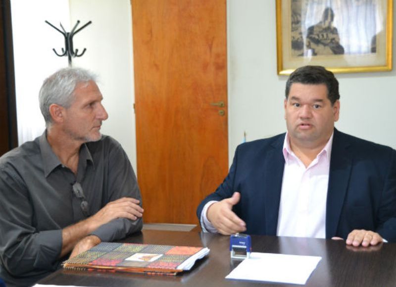 Marcelo Peroni y Jorge Nedela (foto de archivo).