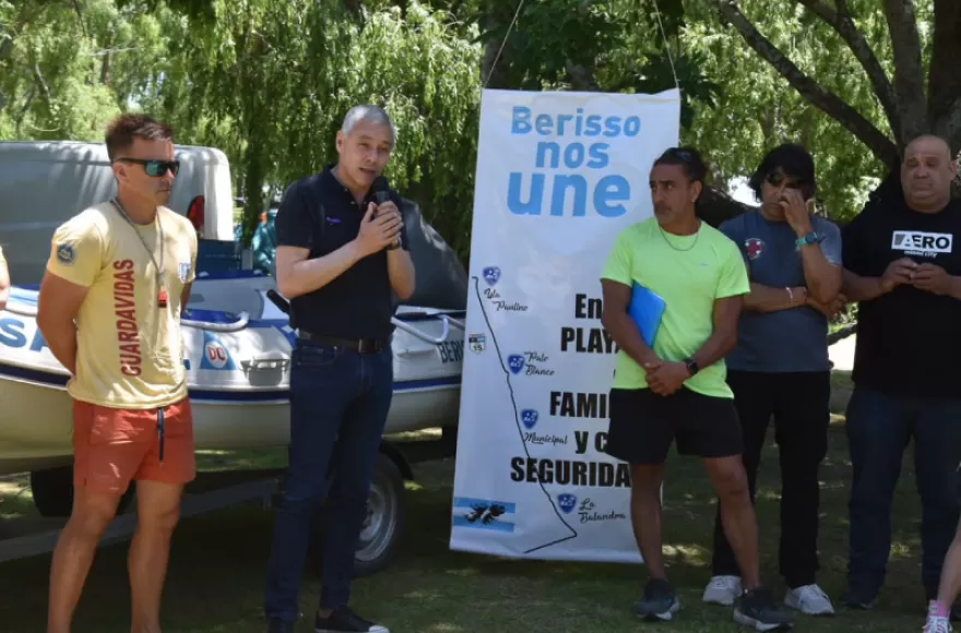 Acto encabezado por el intendente Cagliardi.