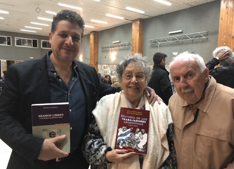 Participó de la presentación del libro “Historia de los Trabajadores Argentinos”.