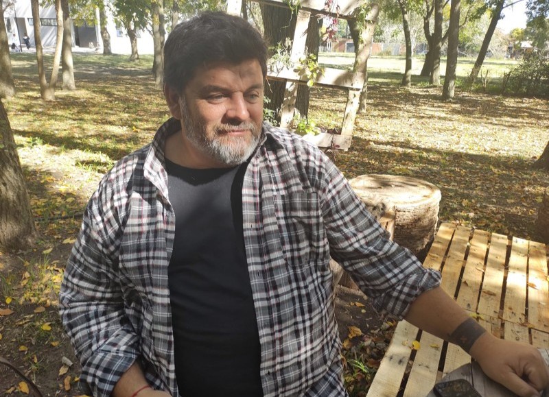 Emiliano Juzwa, coordinador de Medio Ambiente y Espacios Verdes.