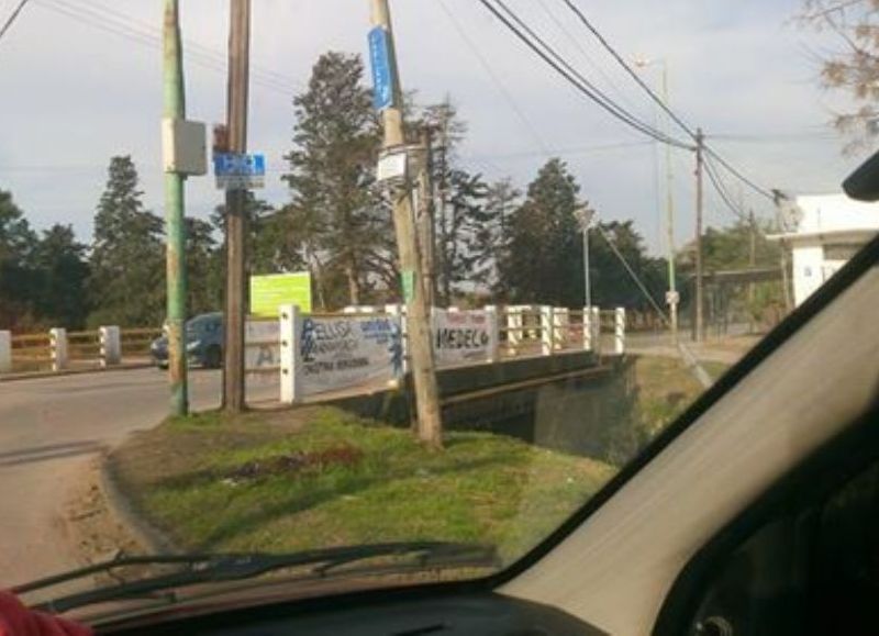 La situación en Avenida 66 y Montevideo.