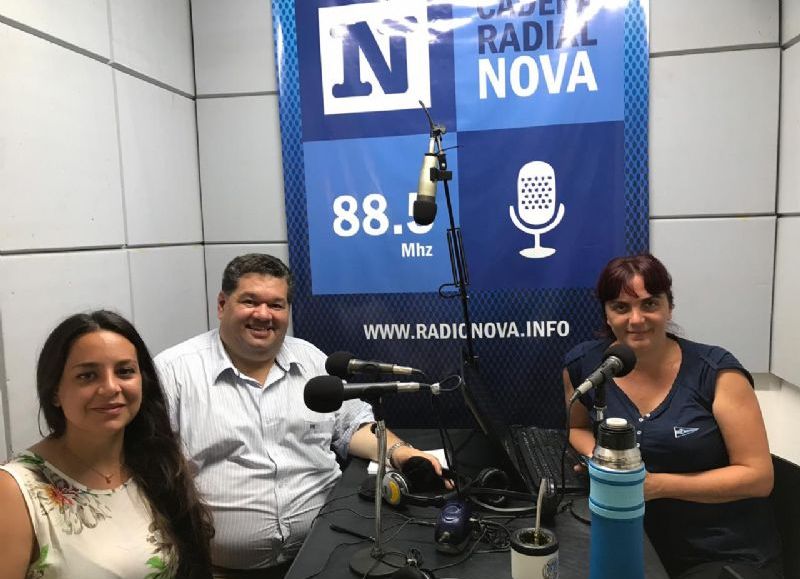 El intendente en el aire de BerissoCiudad en Radio.