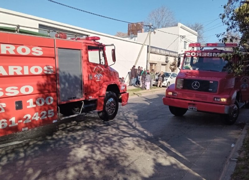 Rápida intervención de los servicios de emergencia.