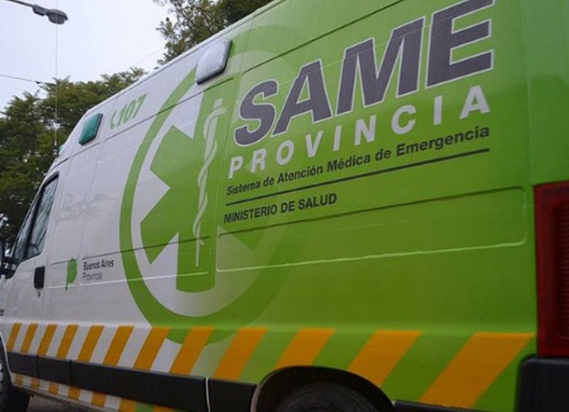 Debió acudir una ambulancia del SAME.