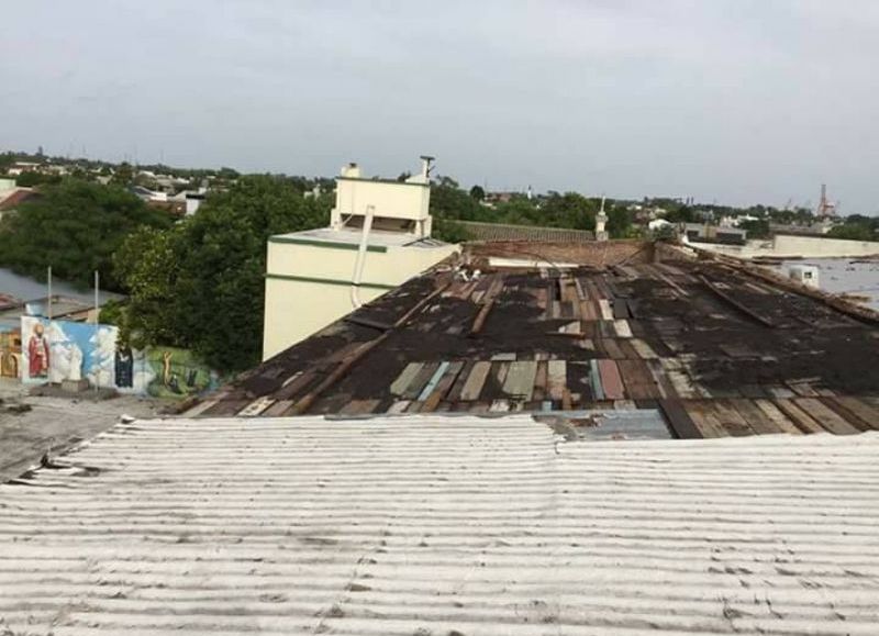 El panorama en el colegio Basiliano.