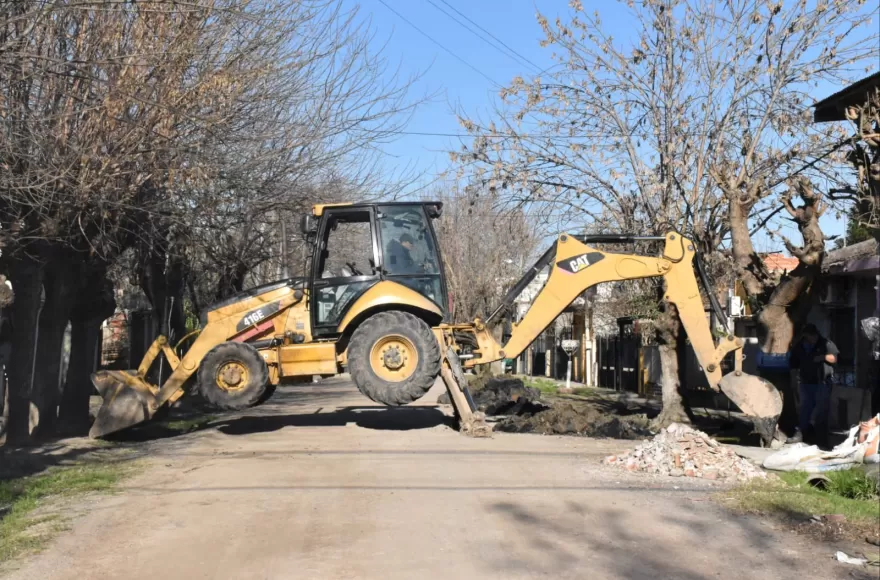 Obras pluviales.