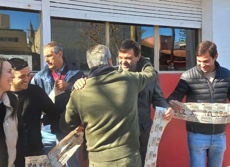 La actividad contó con la participación del precandidato a vicegobernador de la lista de Patricia Bullrich y Néstor Grindetti, Miguel Fernández.