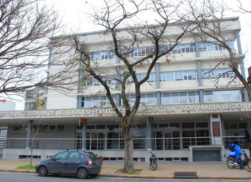 Estaban en el Hospital de Niños de La Plata.