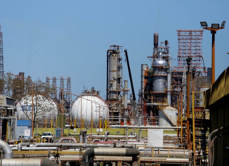 Actividad en la Refinería.