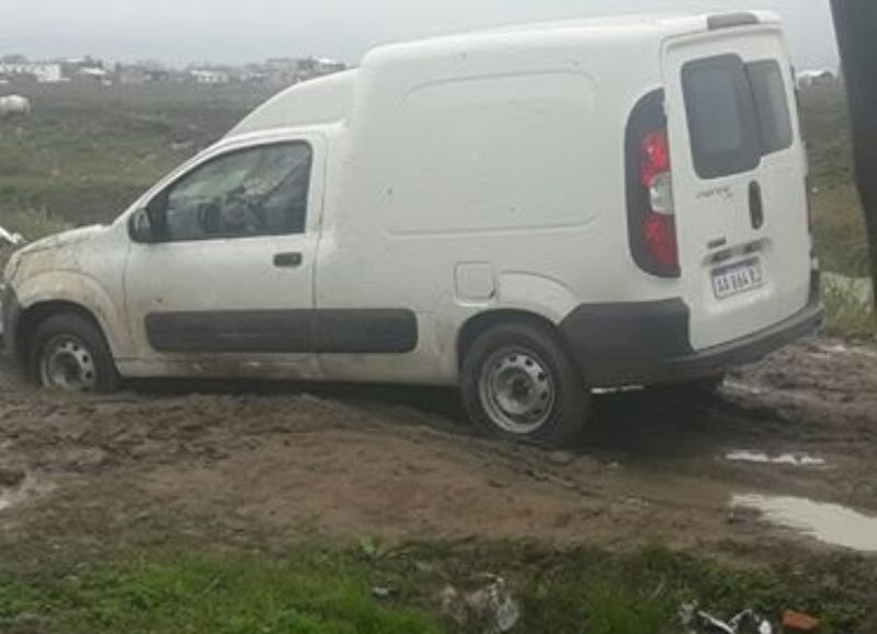 La misma situación ante cada lluvia.